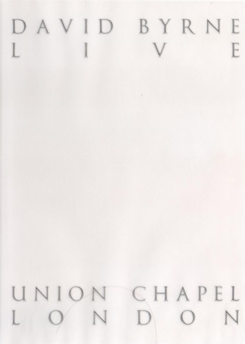 Live at Union Chapel (London)封面