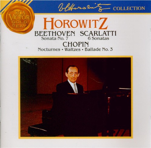 Horowitz plays Beethoven, Scarlatti, Chopin封面