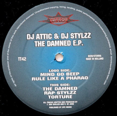 The Damned E.P.封面