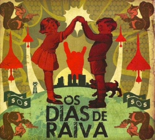 Os dias de raiva封面