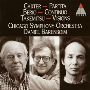 Carter: Partita / Berio: Continuo / Takemitsu: Visions封面