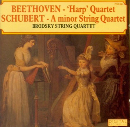 Schubert: A Minor String Quartet / Beethoven: 'Harp' Quartet封面