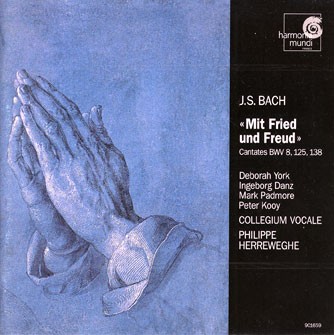 Mit Fried und Freud: Cantatas BWV 8, 125 & 138封面
