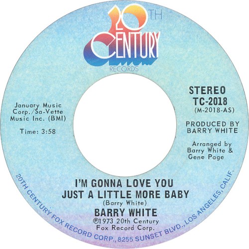 I’m Gonna Love You Just a Little More Baby封面
