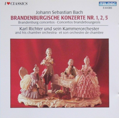 Brandenburgische Konzerte Nr. 1, 2, 5封面