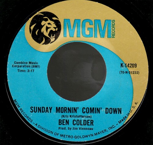 Sunday Mornin' Comin' Down / Fifteen Beers Ago封面