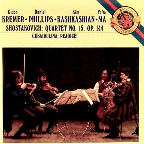 Shostakovich: Quartet no. 15, op. 144 / Gubaidulina: Rejoice!封面
