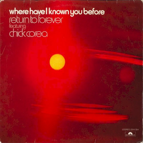 Where Have I Known You Before封面