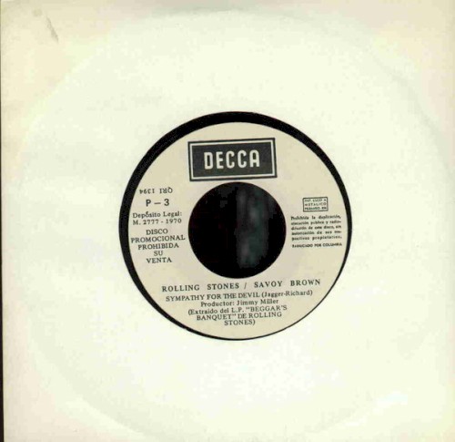 Sympathy for the Devil / Made Up My Mind封面
