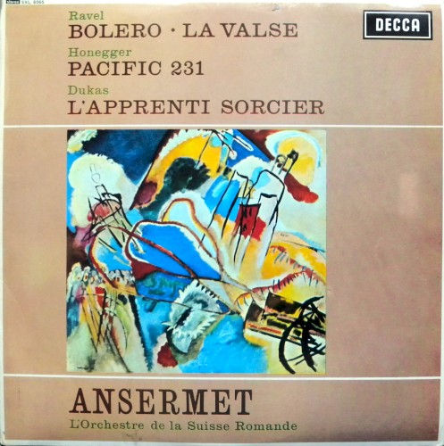 Ravel: Boléro / La Valse / Honegger: Pacific 231 / Dukas: L’Apprenti sorcier封面
