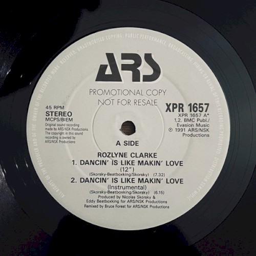 Dancin' Is Like Makin' Love封面