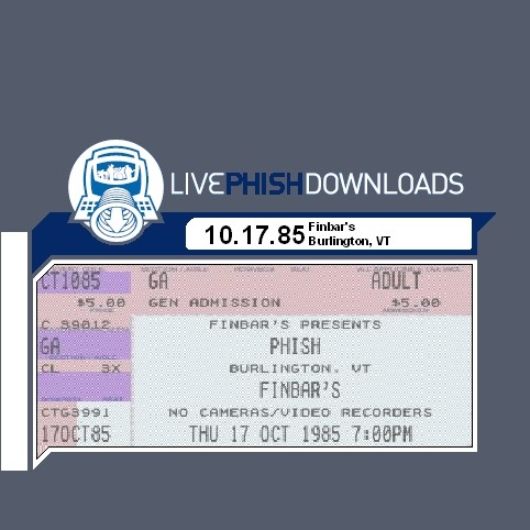 1985-10-17: Finbar's, Burlington, VT, USA封面