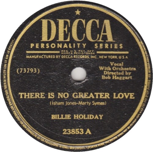 There Is No Greater Love / Solitude封面
