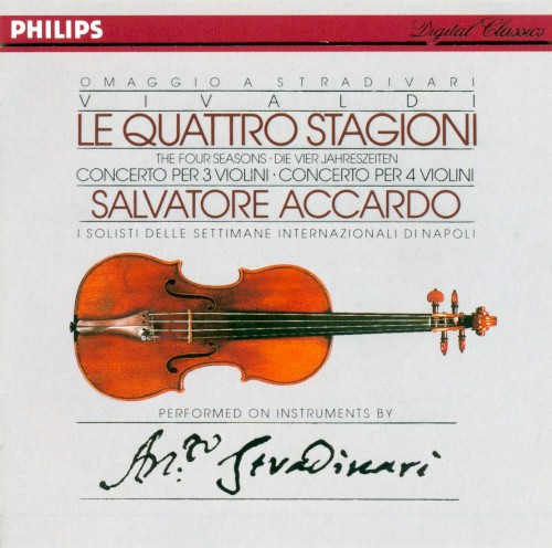 Le quattro stagioni / Concerto per 3 violini / Concerto per 4 violini封面