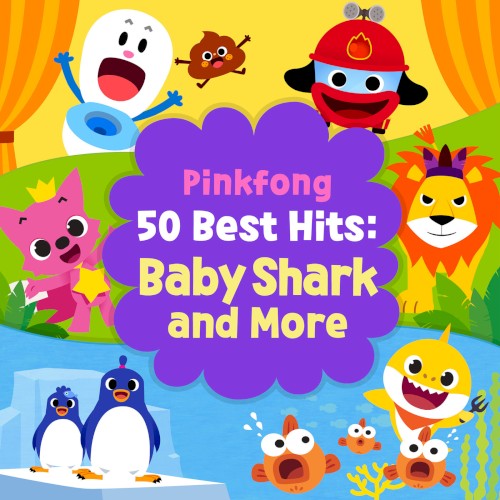 Pinkfong 50 Best Hits: Baby Shark and More封面
