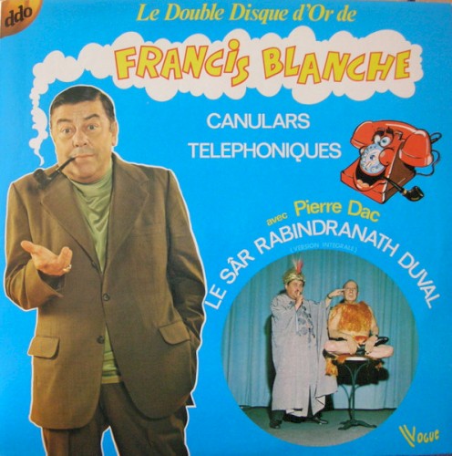 Le Double Disque d'or de Francis Blanche封面