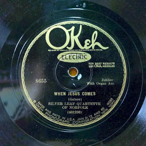 When Jesus Comes / My Soul Is a Witness for the Lord封面