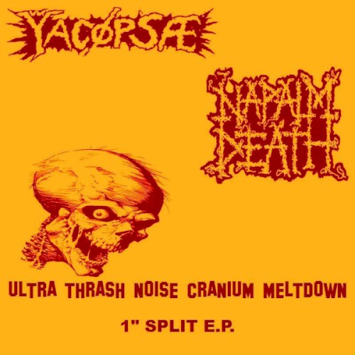 Ultra Thrash Noise Cranium Meltdown 1″ Split E.P.封面