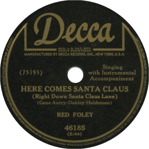 Here Comes Santa Claus (Right Down Santa Claus Lane) / Our Christmas Waltz封面