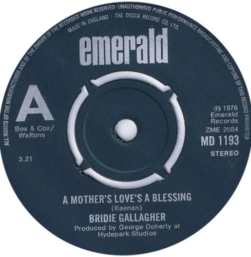 A Mother's Love's a Blessing封面