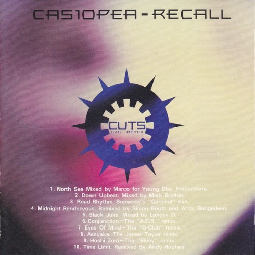 Casiopea-Recall Cuts U.K. Remix封面
