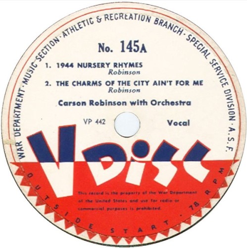 1944 Nursery Rhymes / The Charms of the City Ain’t for Me / Pins and Needles封面