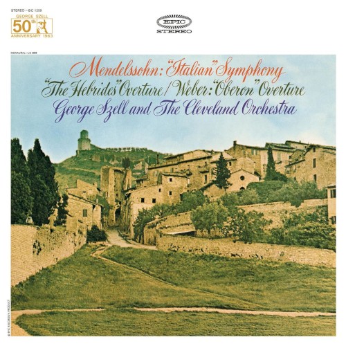 "Italian" Symphony, "The Hebrides" Overture / "Oberon" Overture封面