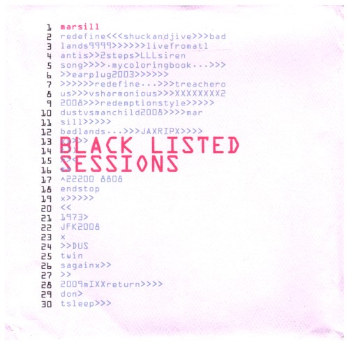 Black Listed Sessions封面