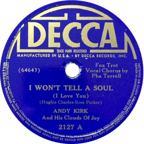 I Won't Tell a Soul / Toadie Toddle封面