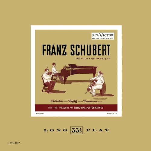 Trio no. 1 in B-flat major, op. 99封面