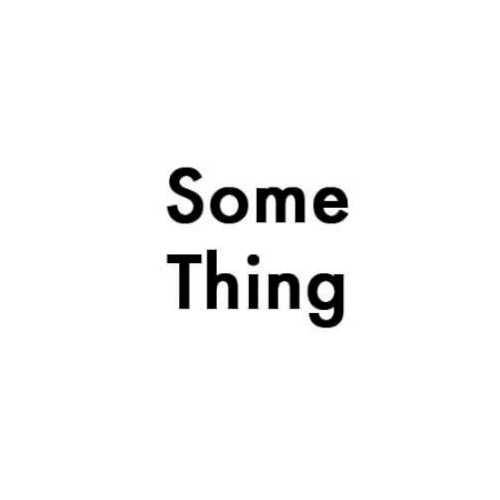 Some Thing封面