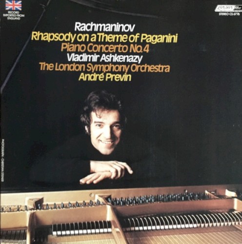 Rhapsody on a Theme of Paganini / Piano Concerto No. 4封面