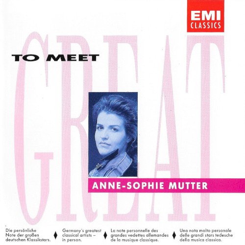 Great to Meet Anne-Sophie Mutter封面