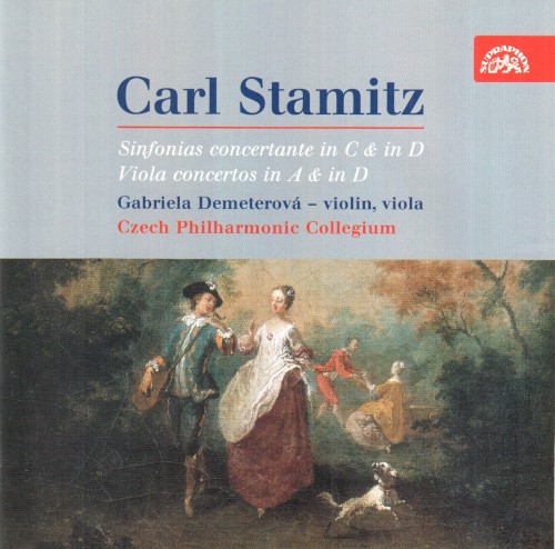 Sinfonias concertante in C & in D, Viola concertos in A & in D封面