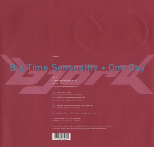 Big Time Sensuality / One Day封面