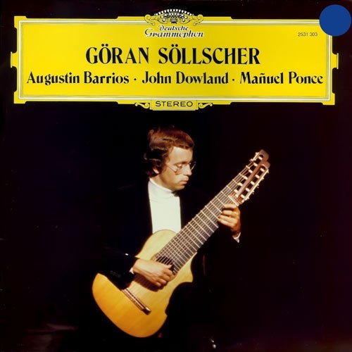 Agustin Barrios, John Dowland, Manuel Ponce封面