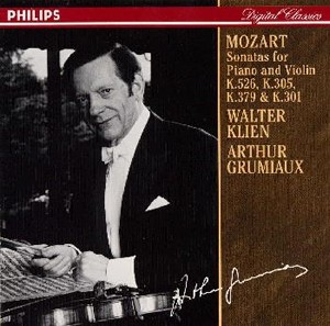 Mozart Sonatas for Piano and Violin K.526, K.305, K.379 & K.301封面