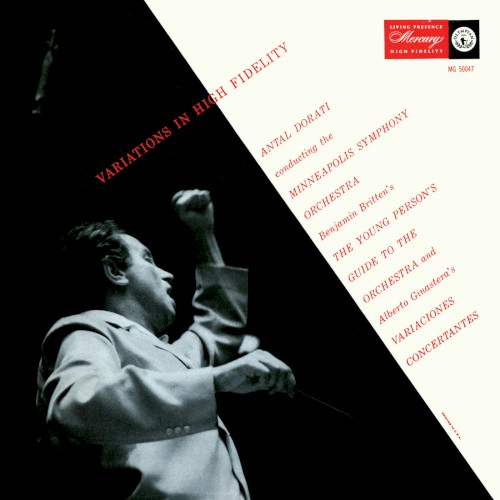 Ginastera: Variaciones concertantes / Britten: Young Person’s Guide to the Orchestra封面