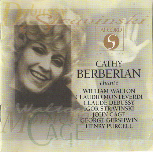 Cathy Berberian chante Walton / Monteverdi / Debussy / Stravinski / Cage / Gershwin / Purcell封面