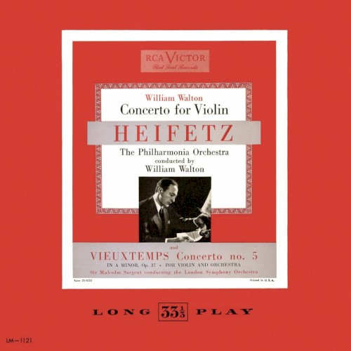 Walton: Concerto for Violin / Vieuxtemps: Concerto no. 5封面