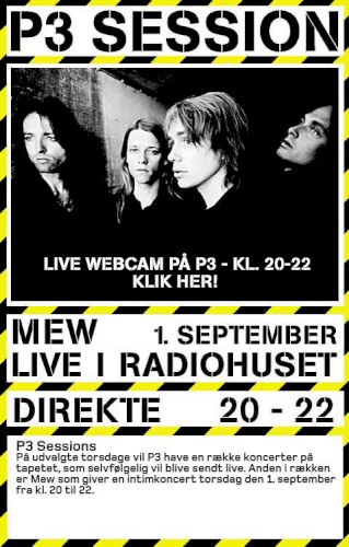 2005-09-01: A Prelude to the Glass Handed Kites: Studio 4 Radiohuset, Copenhagen, Denmark封面