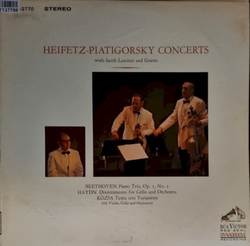 Piano Trio, Op. 1, No. 1 / Divertimento for Cello and Orchestra / Tema con Variazioni封面