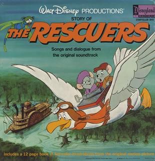 Walt Disney Productions’ Story of the Rescuers封面