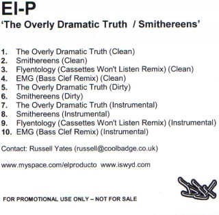 The Overly Dramatic Truth / Smithereens封面