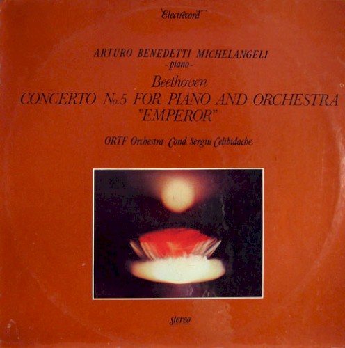 Concerto no. 5 for piano and orchestra封面