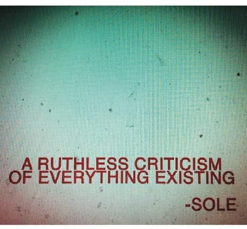 A Ruthless Criticism of Everything Existing封面