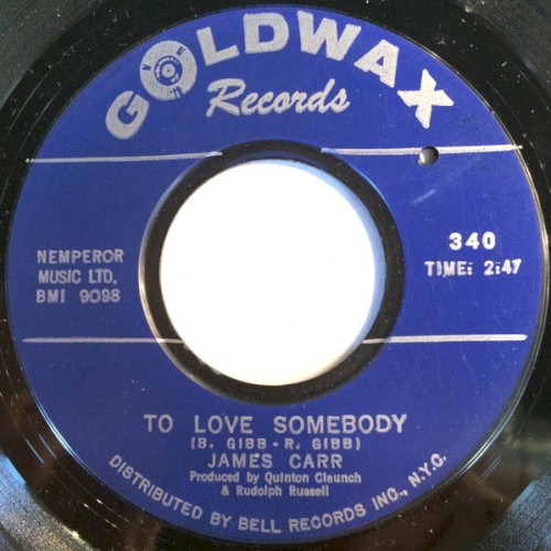 To Love Somebody / These Ain't Raindrops封面