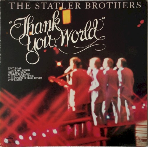 Thank You World封面
