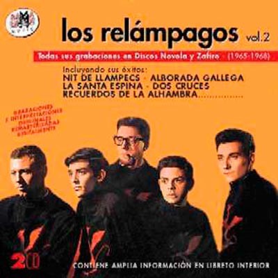 Los Relámpagos vol. 2 : Todas sus grabaciones en Discos Novola y Zafiro - (1965-1968)封面