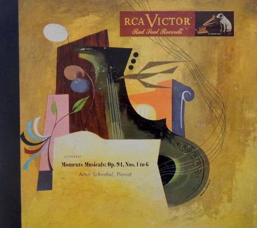 Moments musicaux, Op. 94, Nos. 1-6, D.780封面